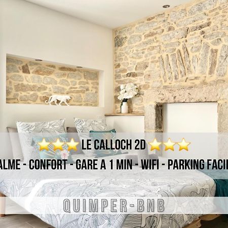 Le Calloch 2D - Studio 4 Etoiles - Quartier Gare - Wifi - Netflix Quimper Zewnętrze zdjęcie